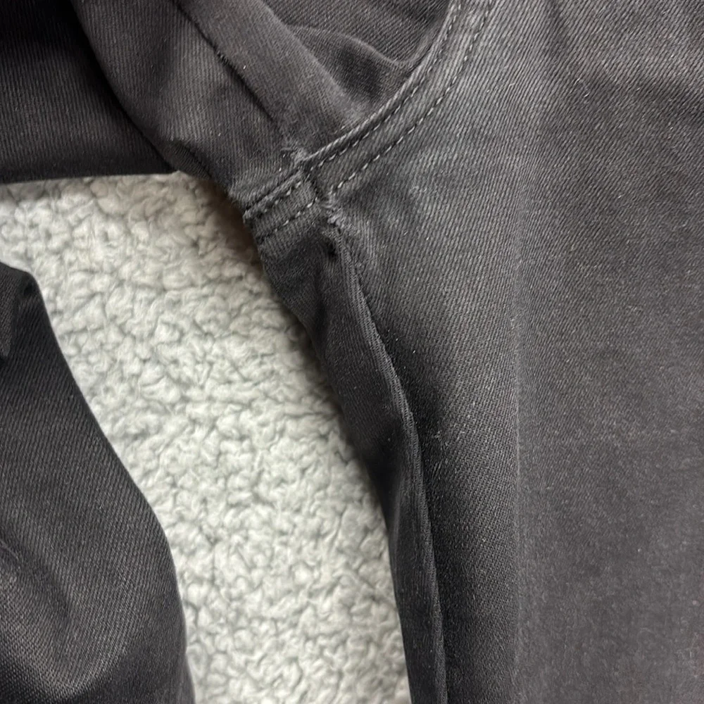 💚👖J Brand Maria Highway Black Size 29 Stretch Cotton Blend Raw Hem - Picture 6 of 11